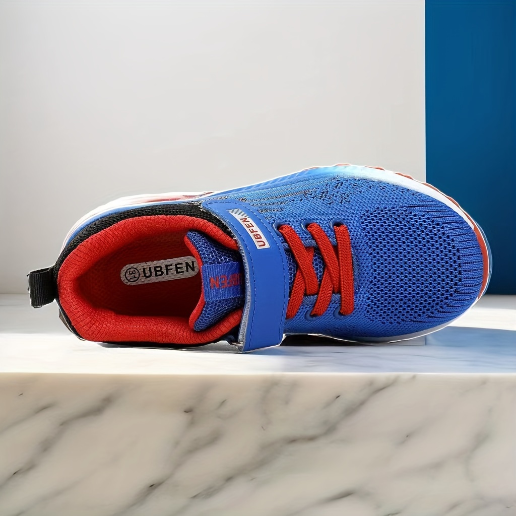 kids sneaker outdoor athletic running hiking tennis boys girls shoes details 2