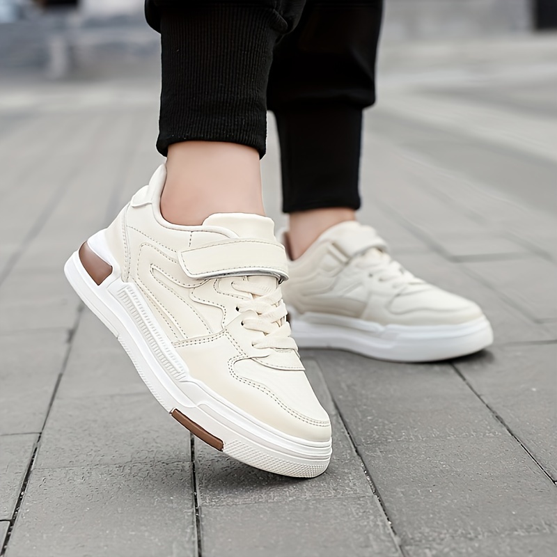boys trendy skate shoes comfy non slip casual sneakers for kids outdoor activities details 7
