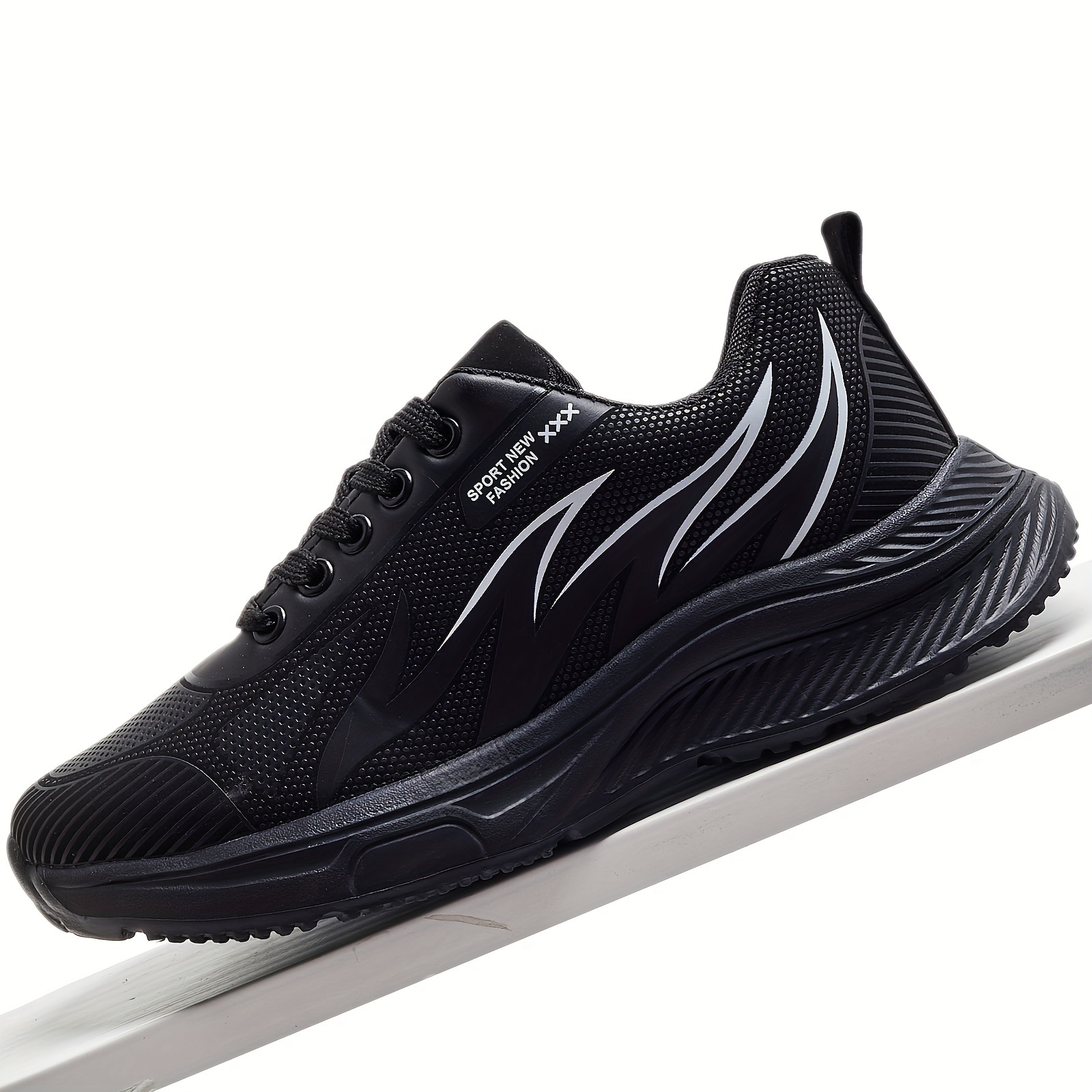 unisex kids breathable basketball shoes comfy non slip lace up sneakers for boys girls outdoor activities details 6