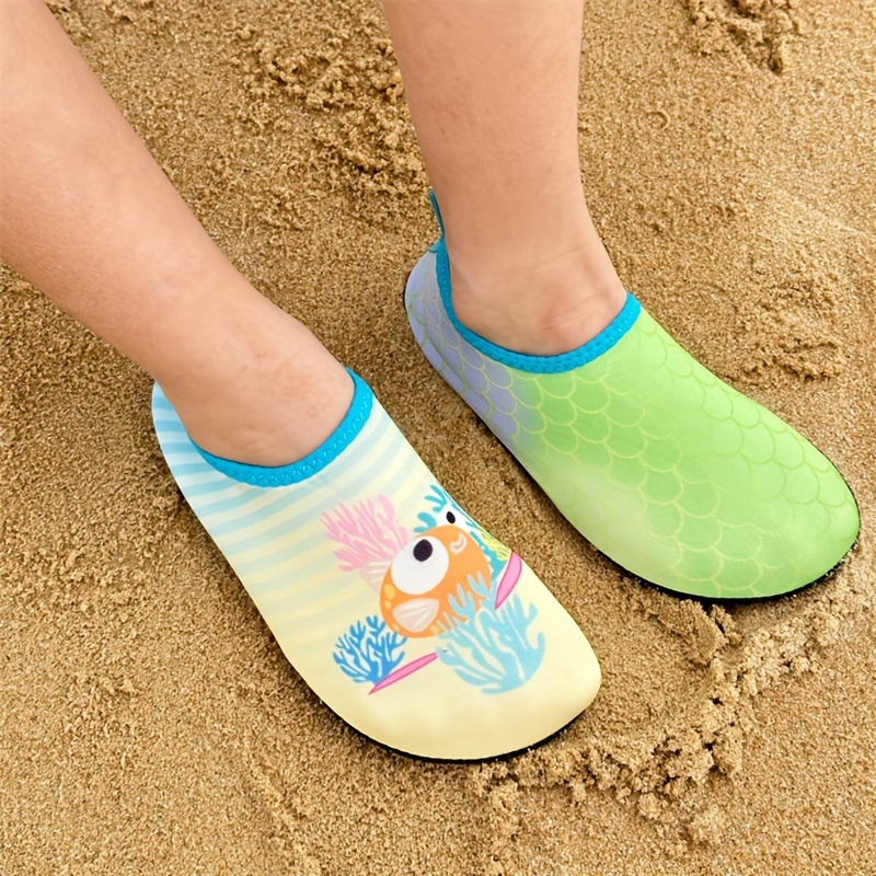 unisex kids water socks breathable quick dry non slip for boys girls walking pool swimming outdoor activities details 1