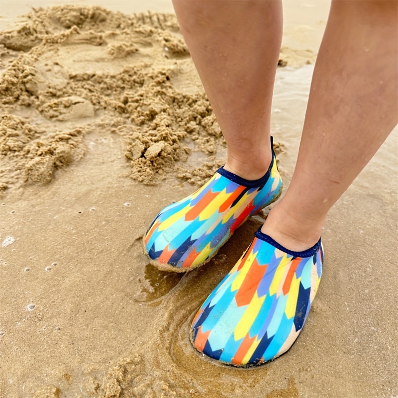 unisex kids water socks breathable quick dry non slip for boys girls walking pool swimming outdoor activities details 3