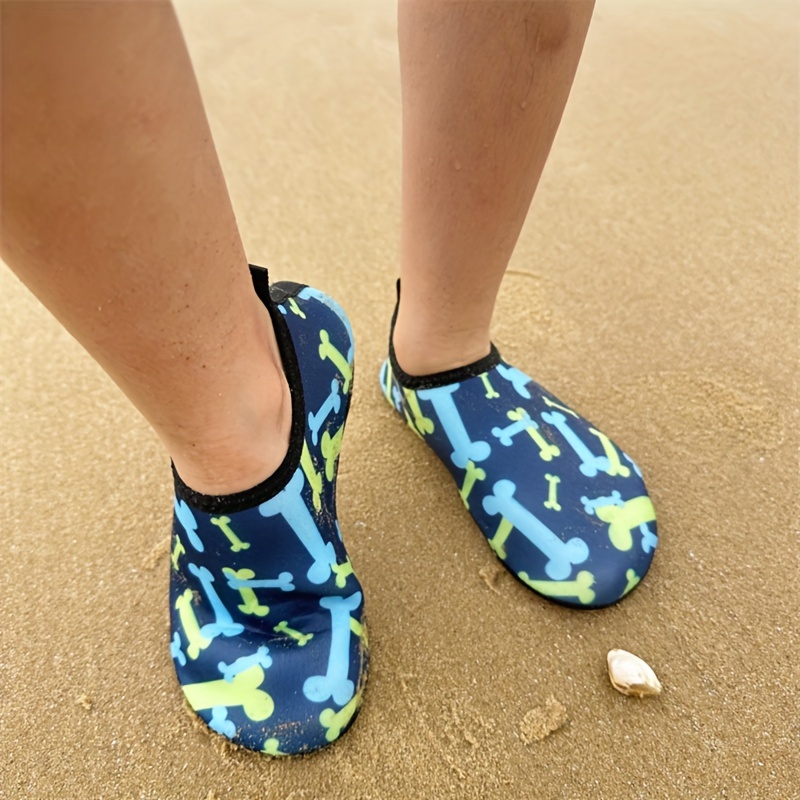 unisex kids water socks breathable quick dry non slip for boys girls walking pool swimming outdoor activities details 7
