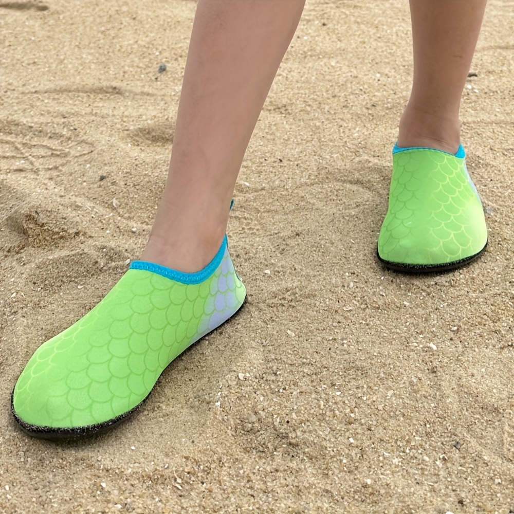 unisex kids water socks breathable quick dry non slip for boys girls walking pool swimming outdoor activities details 10