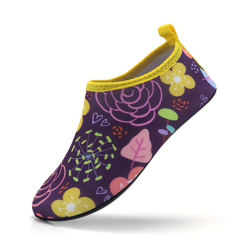 unisex kids water socks breathable quick dry non slip for boys girls walking pool swimming outdoor activities details 29