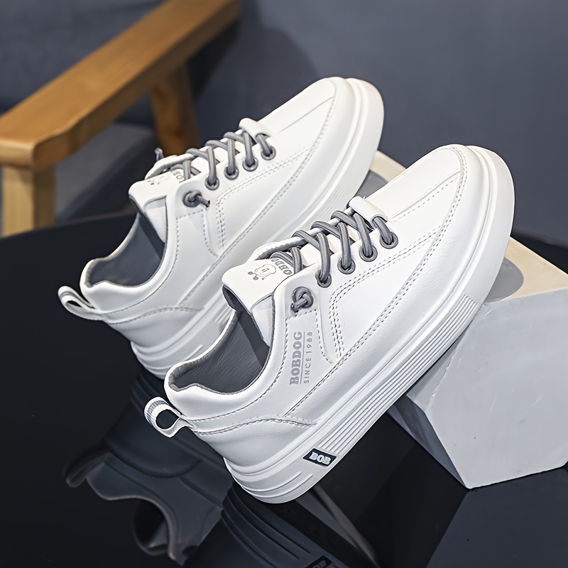 boys casual sneakers with lace up closure pu upper and pvc outsole wear and lightweight for comfort details 5