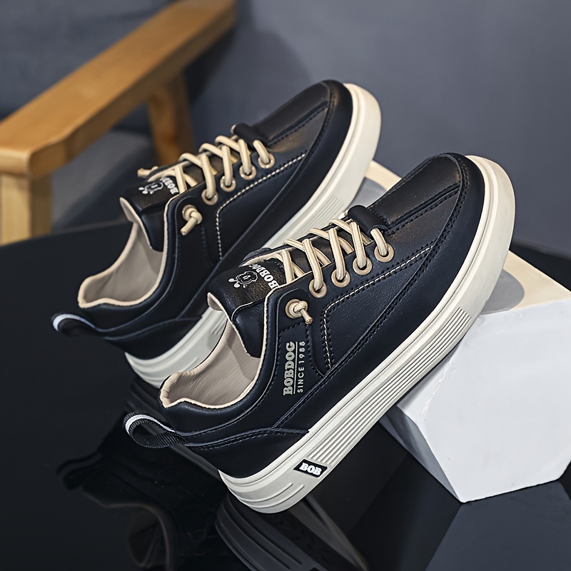 boys casual sneakers with lace up closure pu upper and pvc outsole wear and lightweight for comfort details 6