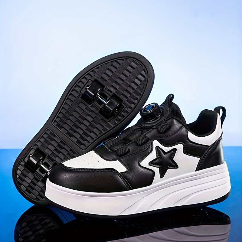 childrens trendy dry skate detachable wheels rotating closure breathable fabric suitable for boys and girls suitable for details 4