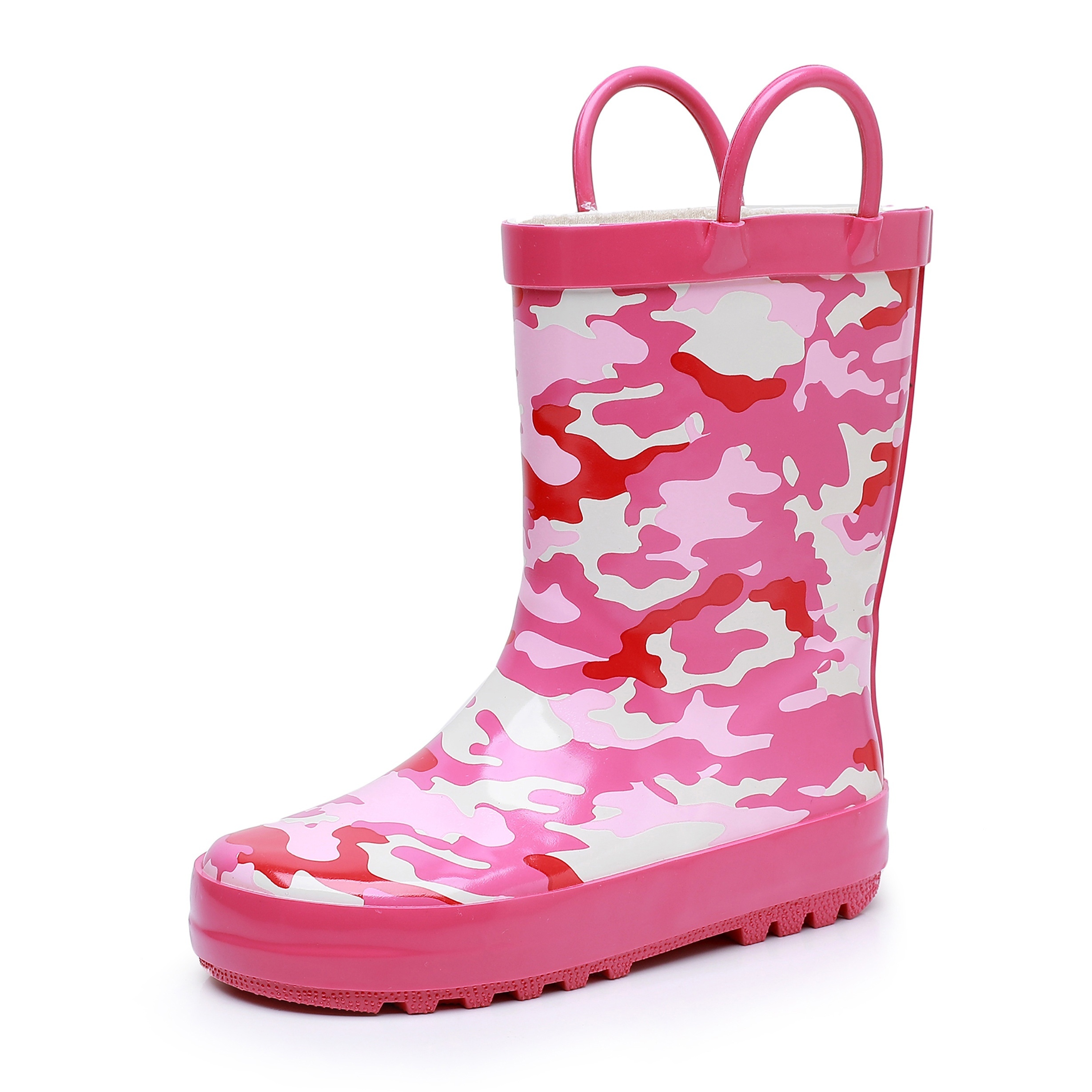 trendy camouflage slip on rain waterproof non slip rain boots for details 4