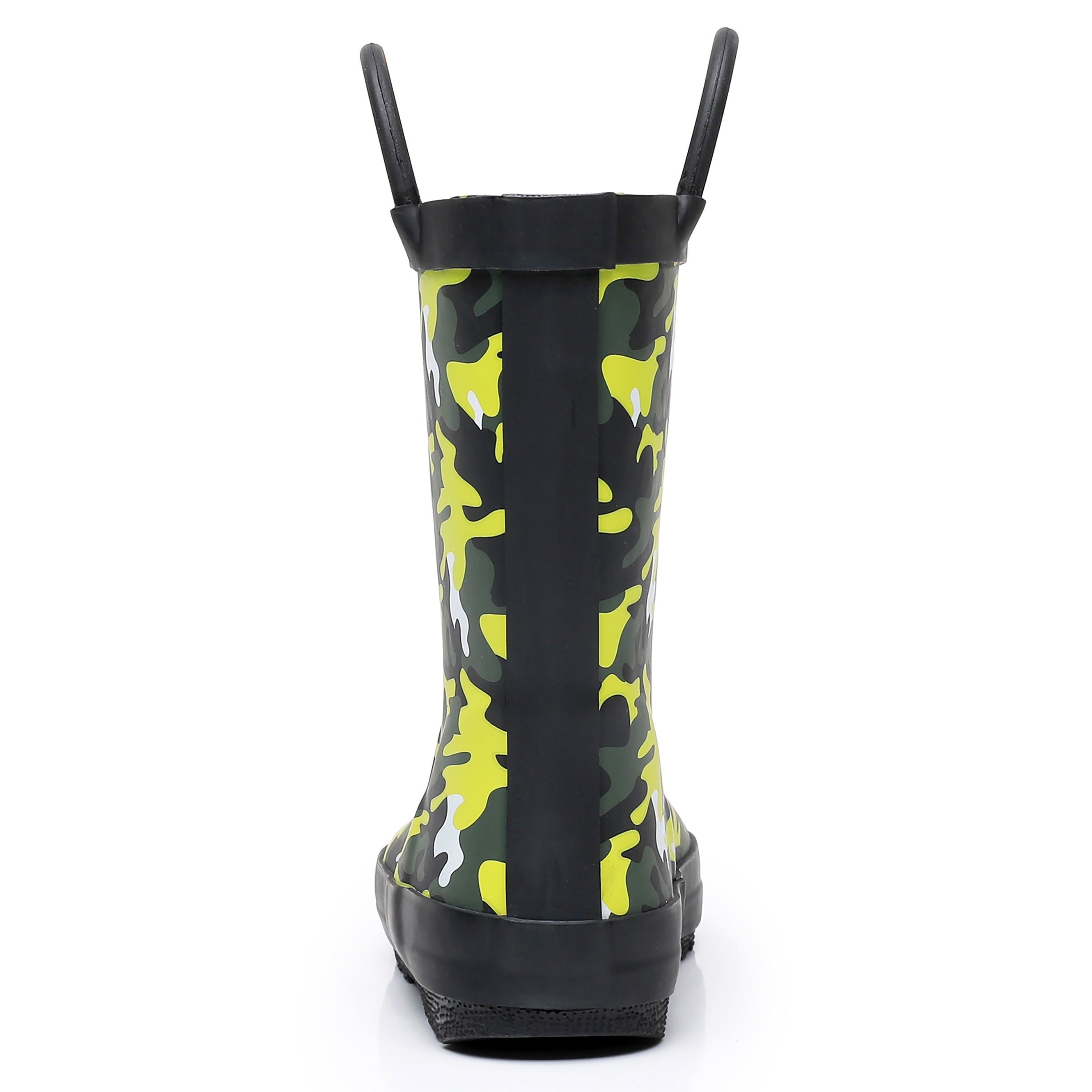 trendy camouflage slip on rain waterproof non slip rain boots for details 7