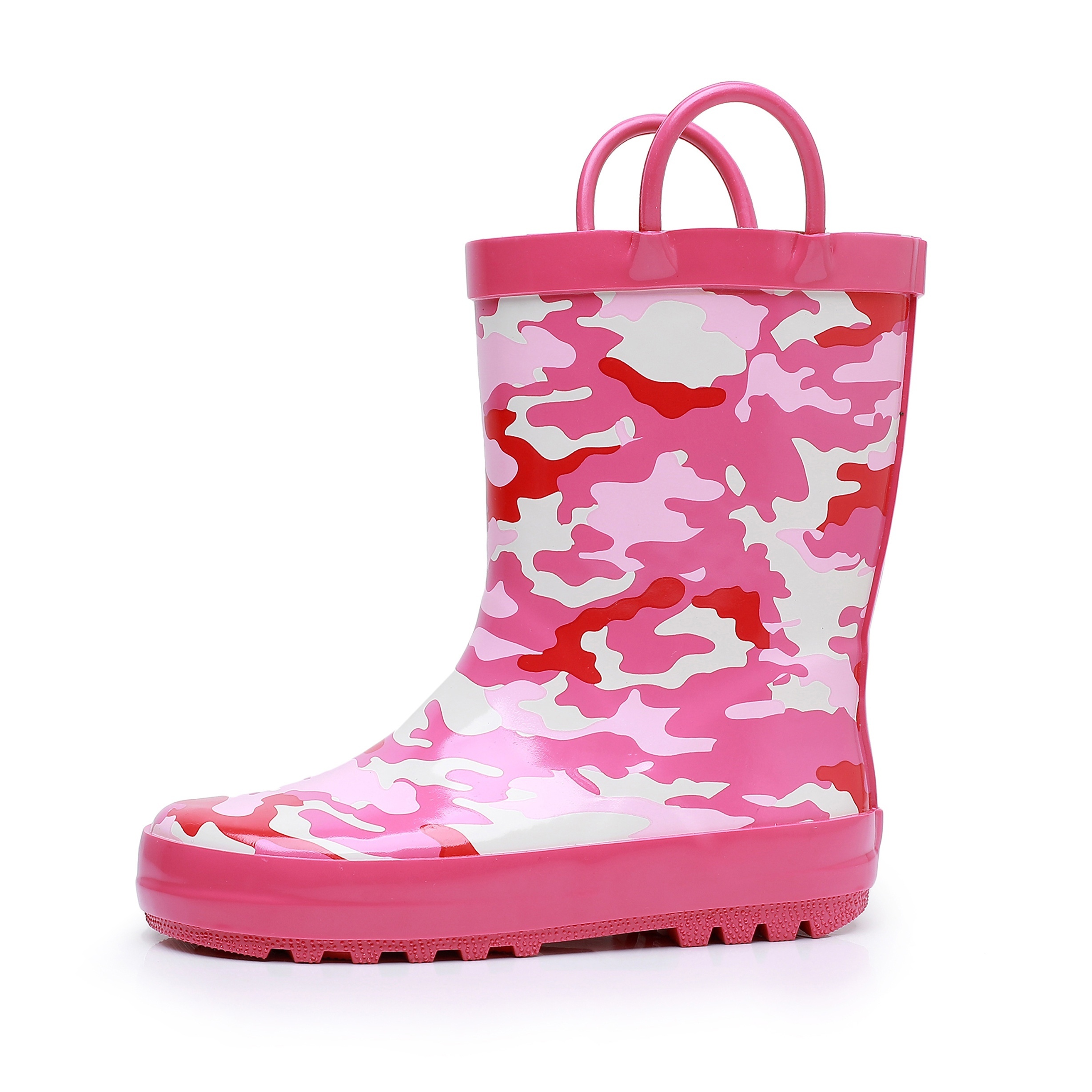 trendy camouflage slip on rain waterproof non slip rain boots for details 8