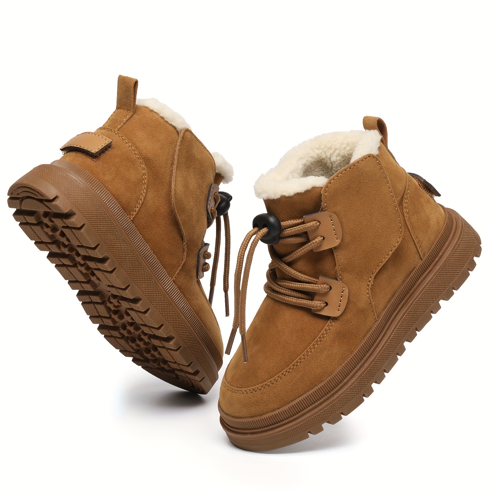comfortable non slip   soft and   fleece boots for outdoor walking hiking autumn and winter details 1