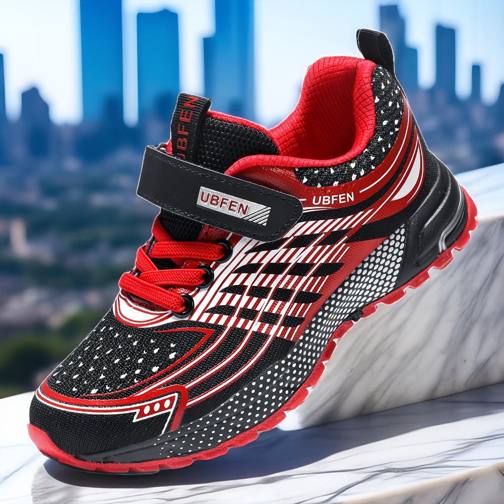 boys girls fashion sneakers kids hiking shoes lightweight slip resistant outdoor athletic walking training running shoes details 0
