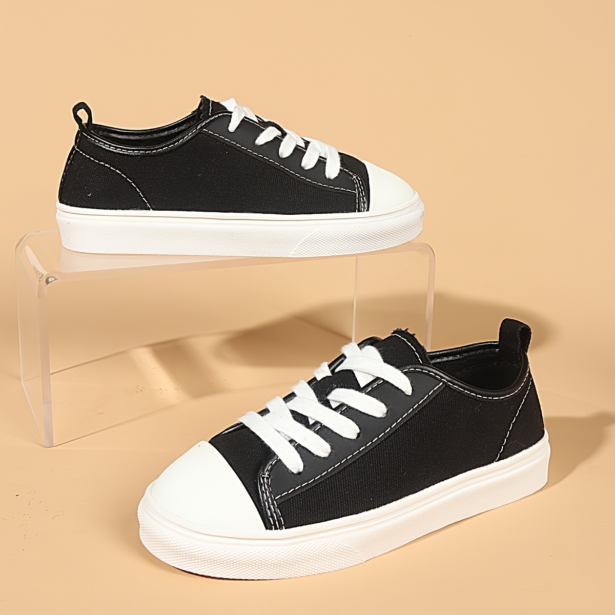   canvas shoes for boys and girls comfortable non slip   sole for   casual sporty lace up footwear suitable for   details 0