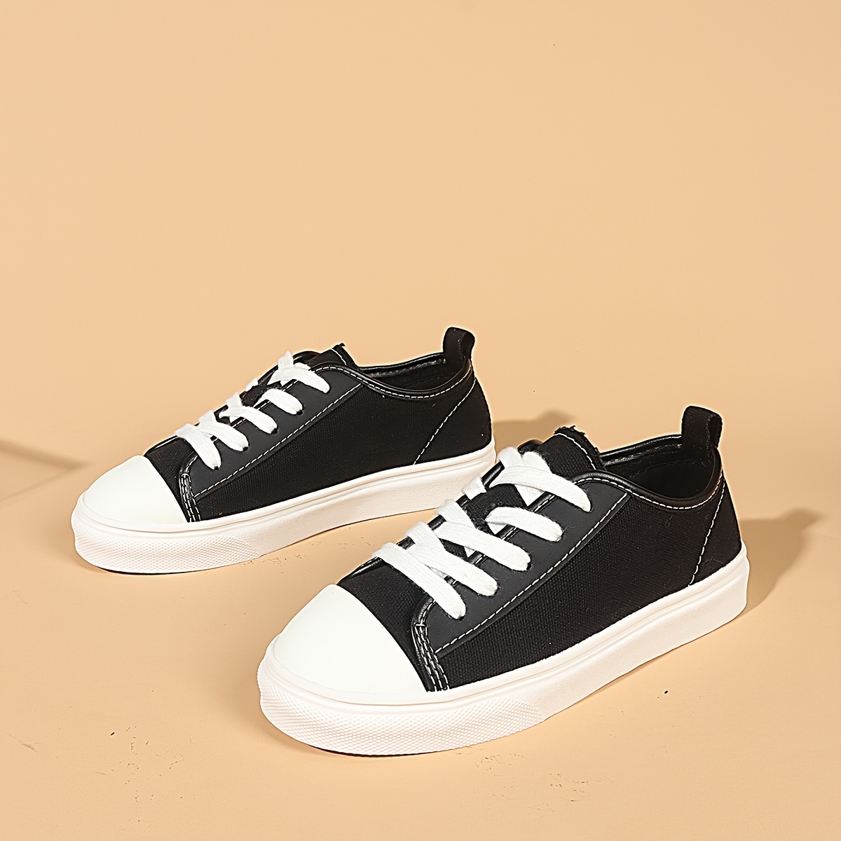   canvas shoes for boys and girls comfortable non slip   sole for   casual sporty lace up footwear suitable for   details 1