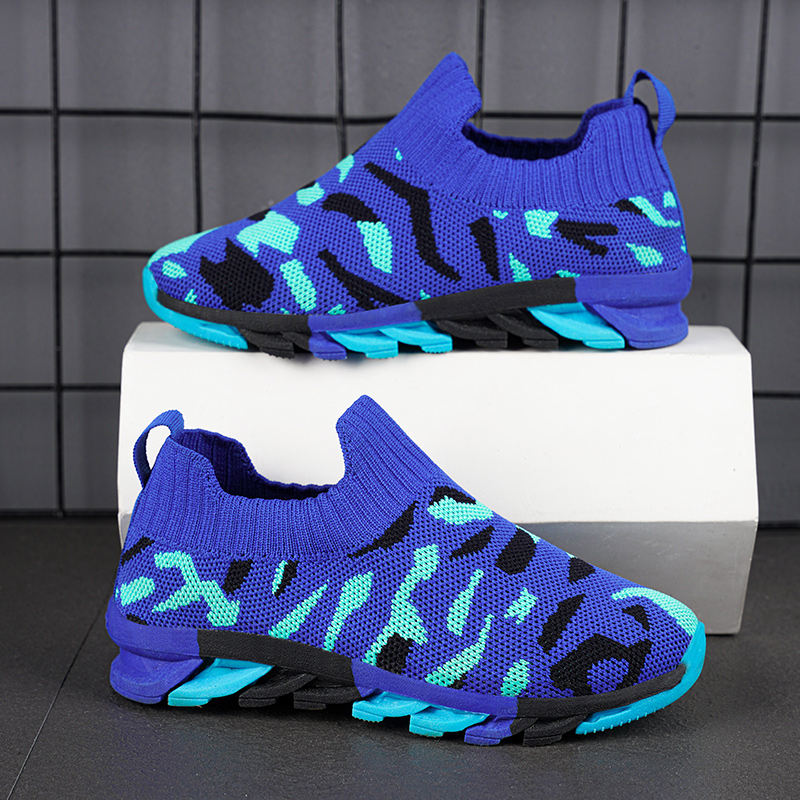 boys kids sneakers running tennis shoes lightweight breathable sport athletic details 1