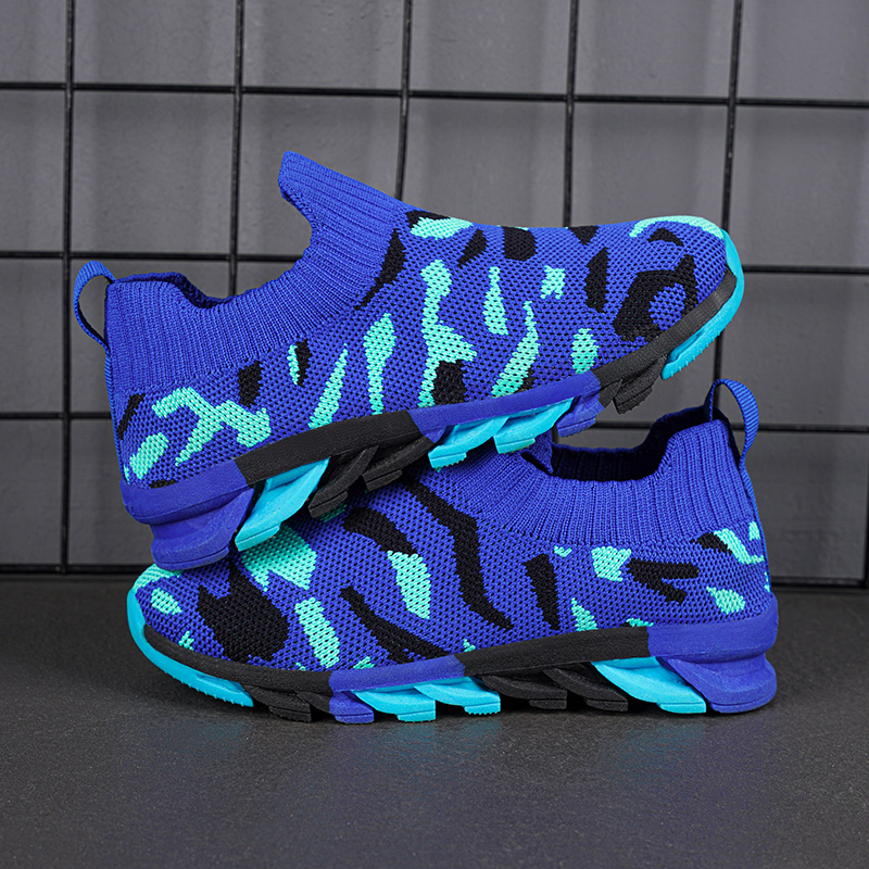 boys kids sneakers running tennis shoes lightweight breathable sport athletic details 2