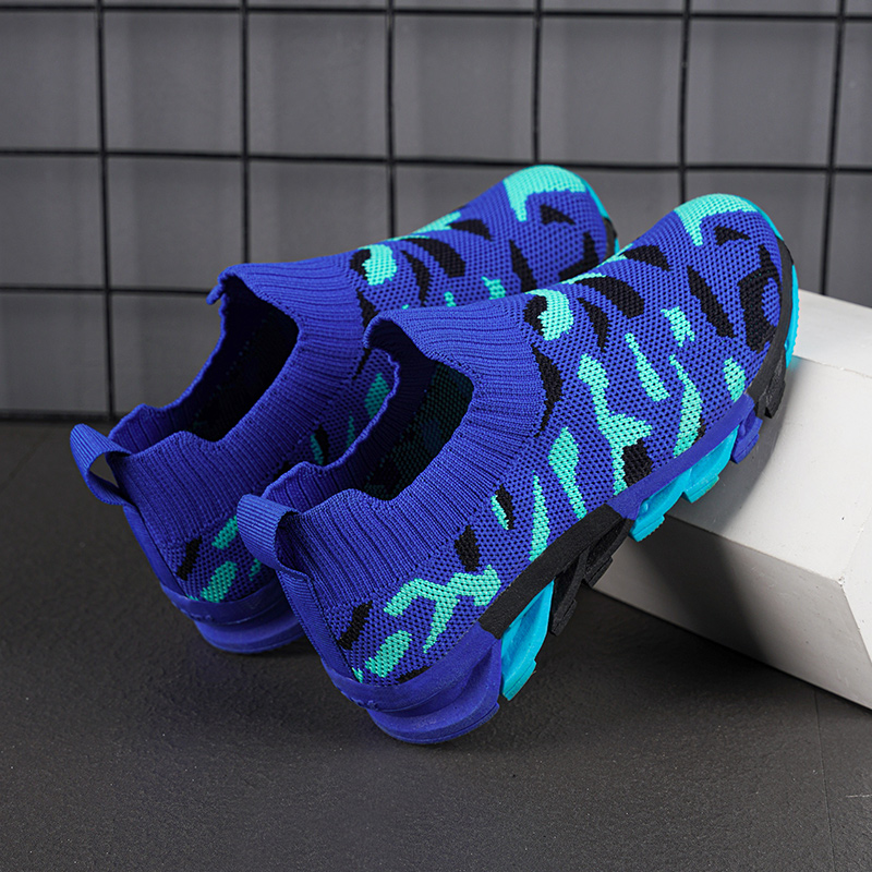 boys kids sneakers running tennis shoes lightweight breathable sport athletic details 4