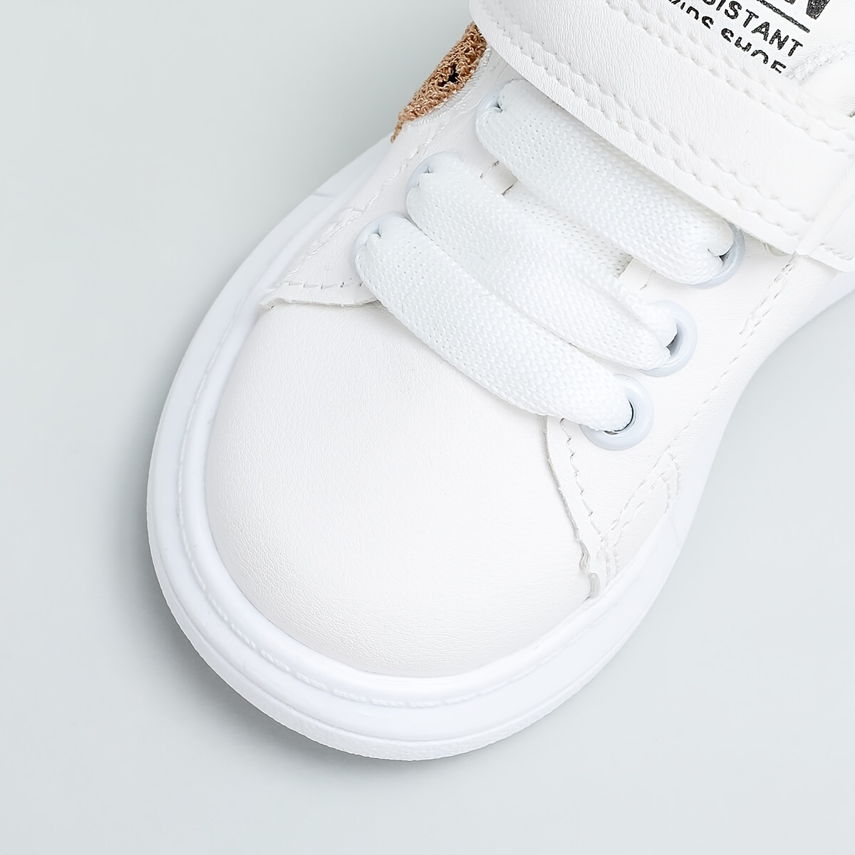 boys cartoon bear pattern skate shoes comfy walking shoes for toddler children kids sneakers spring and summer details 3