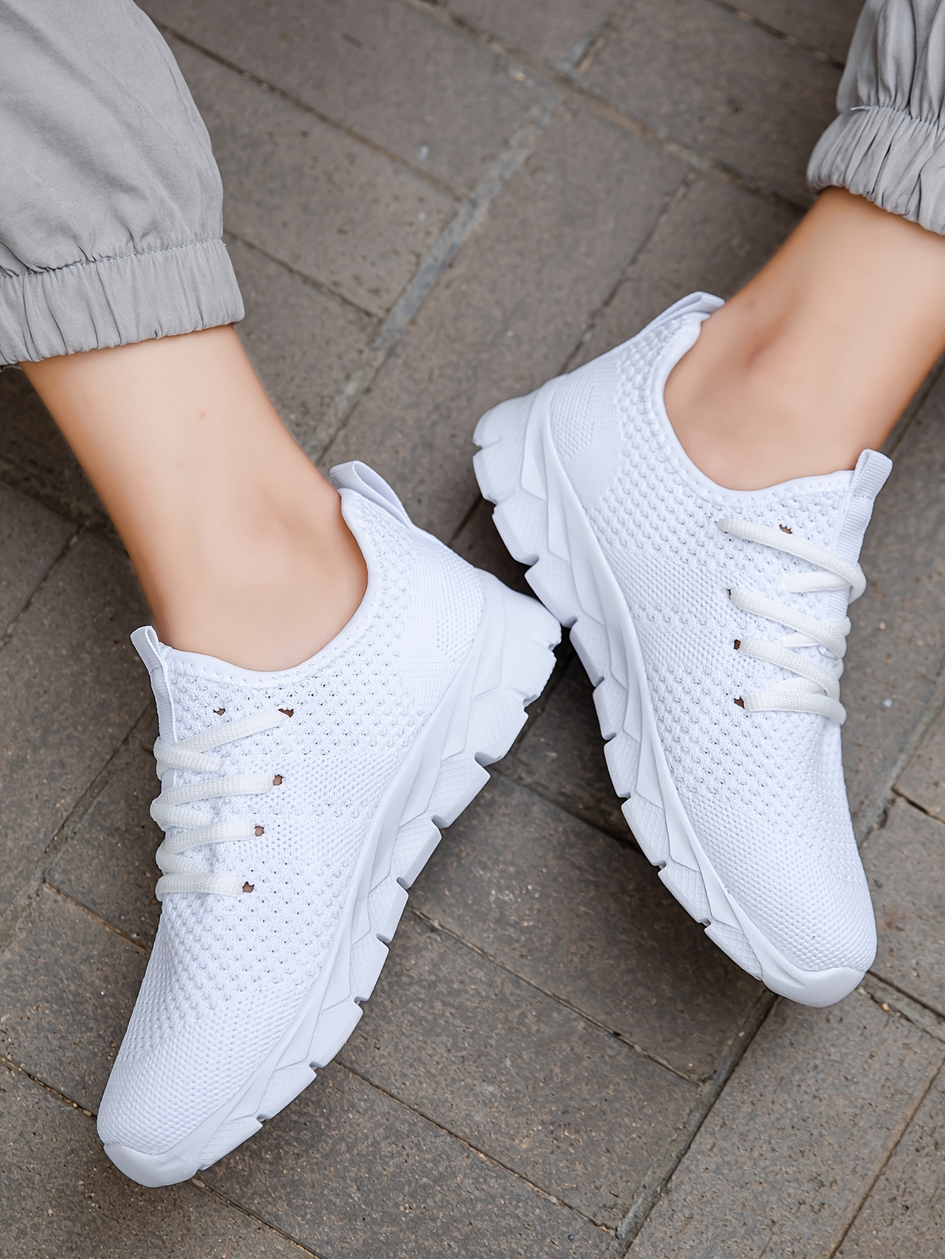 casual breathable woven sneakers for boys lightweight anti slip low top lace up sneakers for indoor outdoor details 3