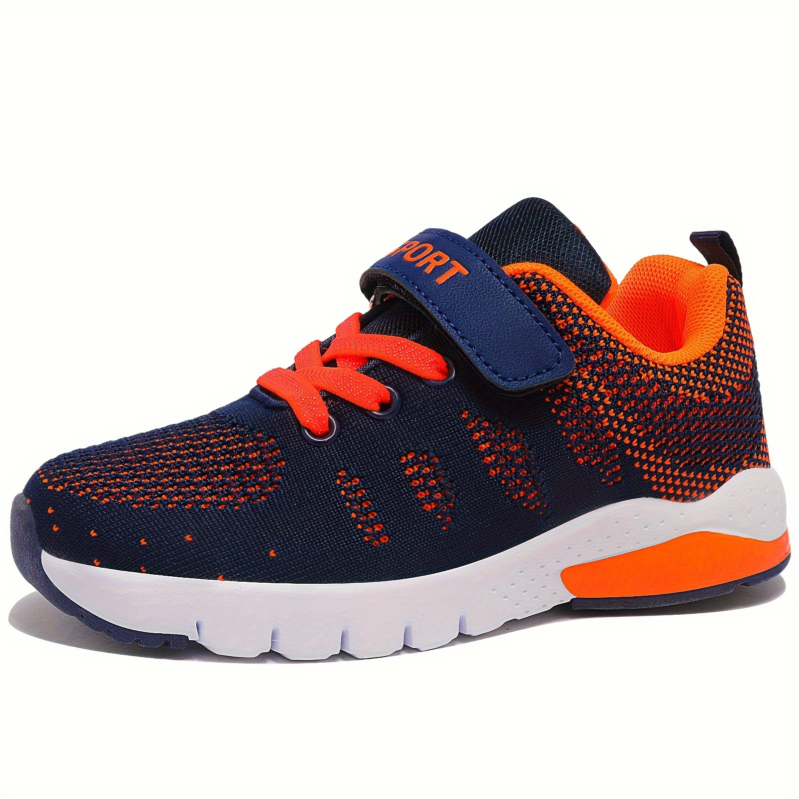 kids tennis shoes running sports shoes breathable athletic shoes lightweight walking shoes fashion sneakers for boys and girls details 1
