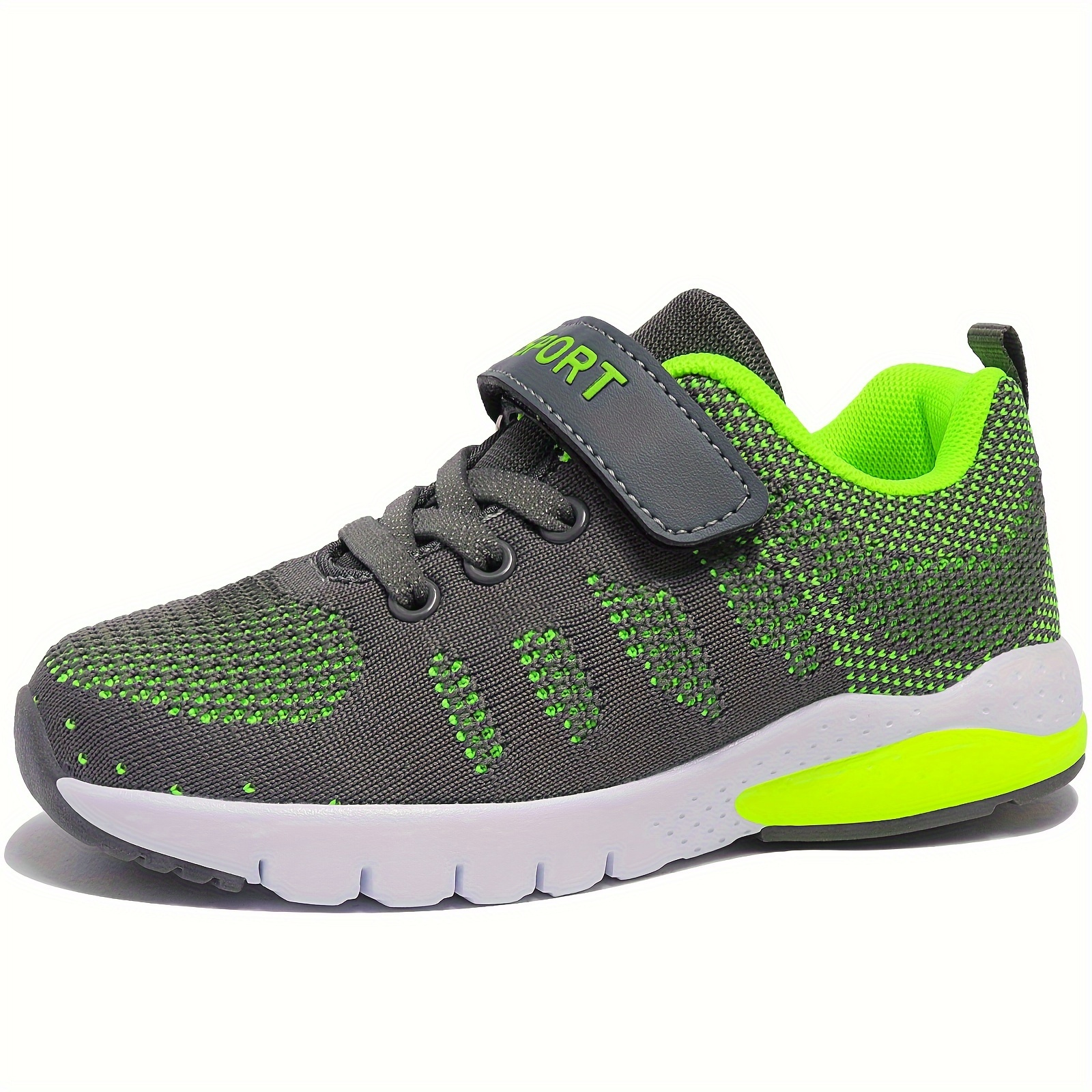 kids tennis shoes running sports shoes breathable athletic shoes lightweight walking shoes fashion sneakers for boys and girls details 3