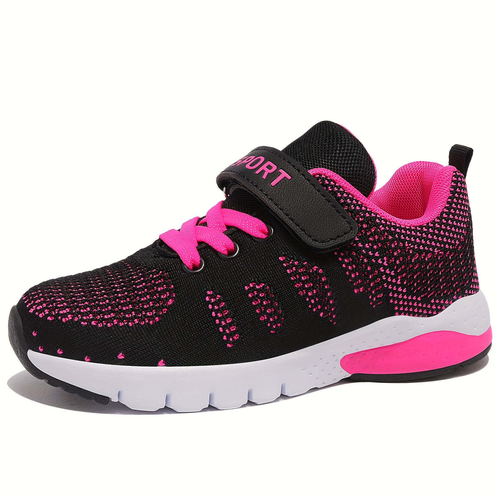 kids tennis shoes running sports shoes breathable athletic shoes lightweight walking shoes fashion sneakers for boys and girls details 9