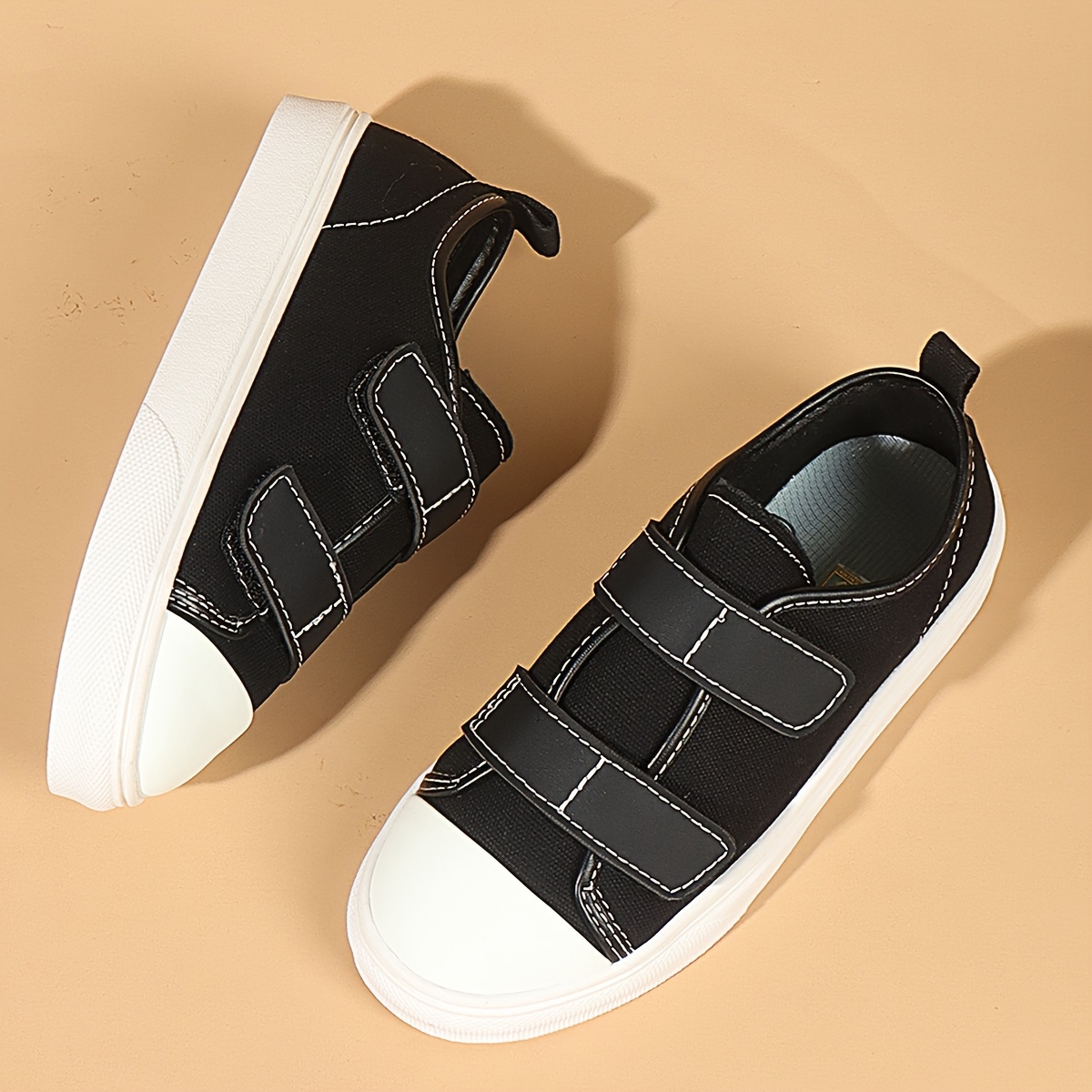 color low top canvas shoes for boys non slip wear resistant sneakers for details 3