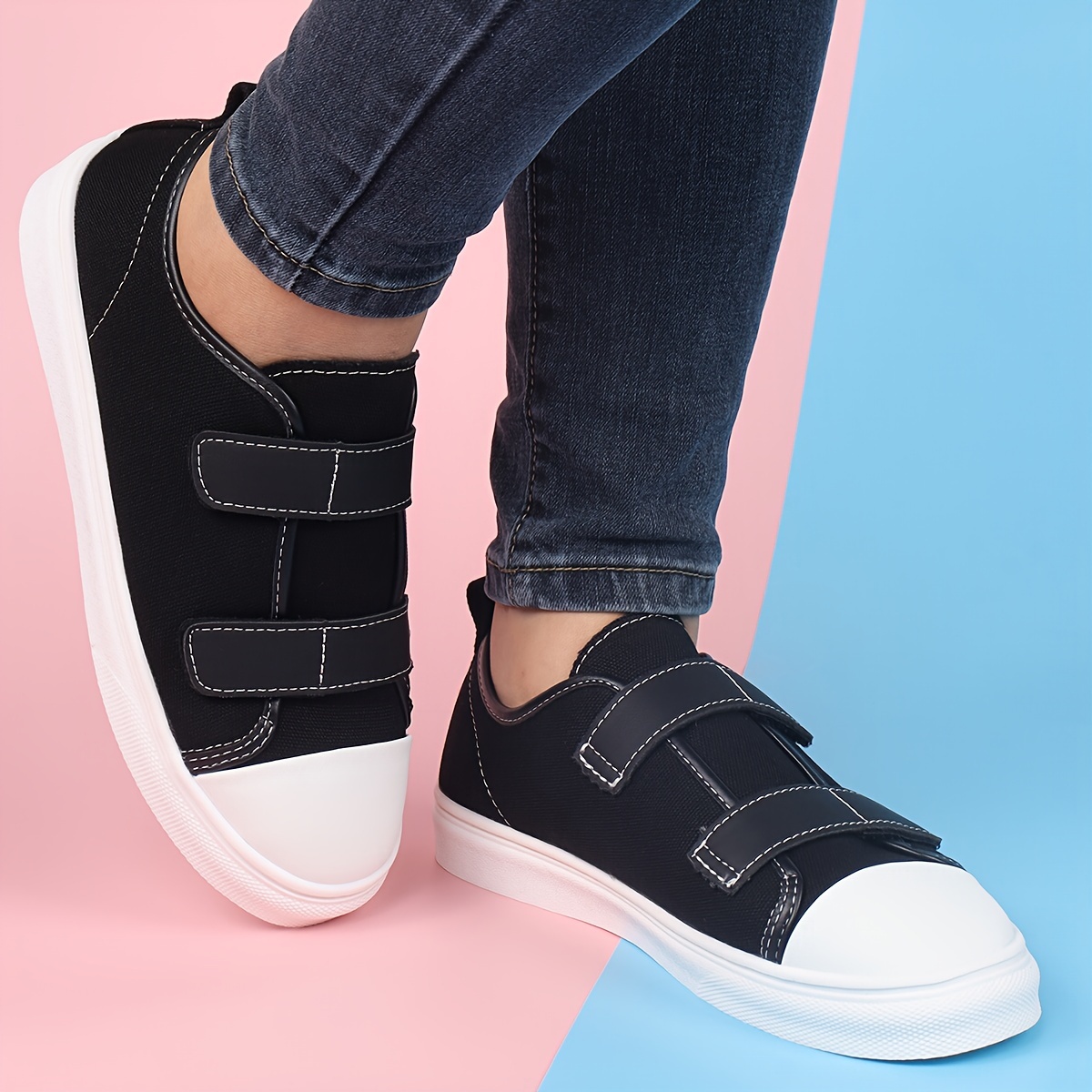 color low top canvas shoes for boys non slip wear resistant sneakers for details 5
