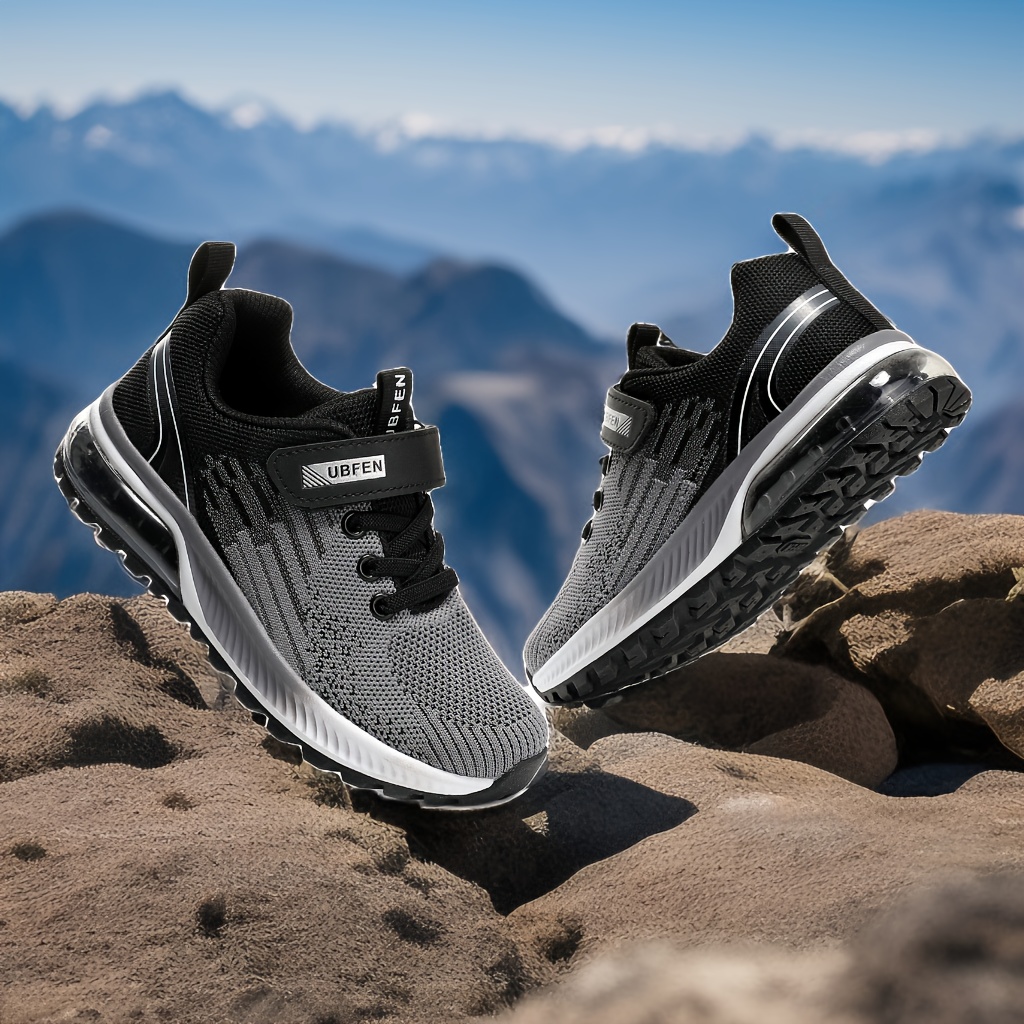 kids sneakers boys girls running shoes outdoor sports lightweight breathable mesh indoor gym training shoes details 3