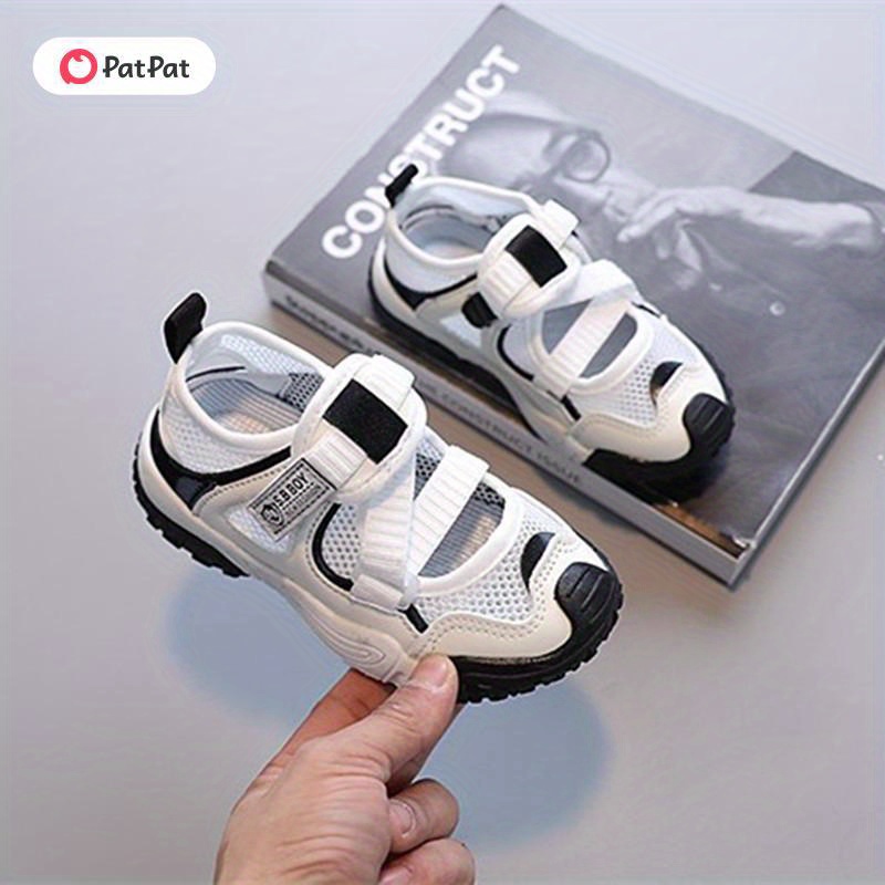 toddler kid mesh panel breathable sandals details 2