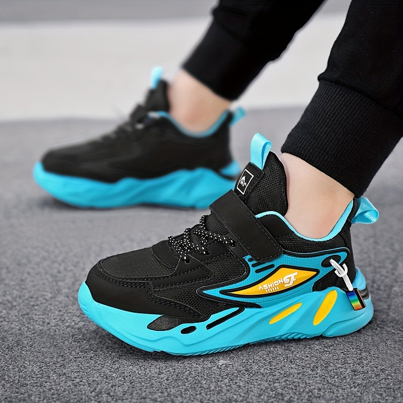 casual low top sneakers for boys lightweight anti slip sneakers for outdoor walking running autumn and winter details 6
