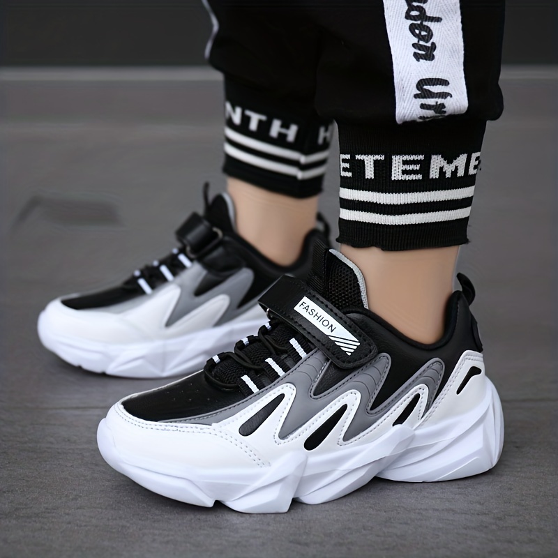 casual low top sneakers with for boys breathable anti slip sneakers for outdoor walking running details 3