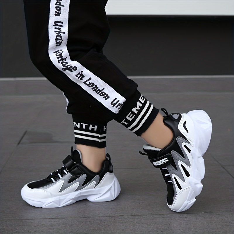 casual low top sneakers with for boys breathable anti slip sneakers for outdoor walking running details 4