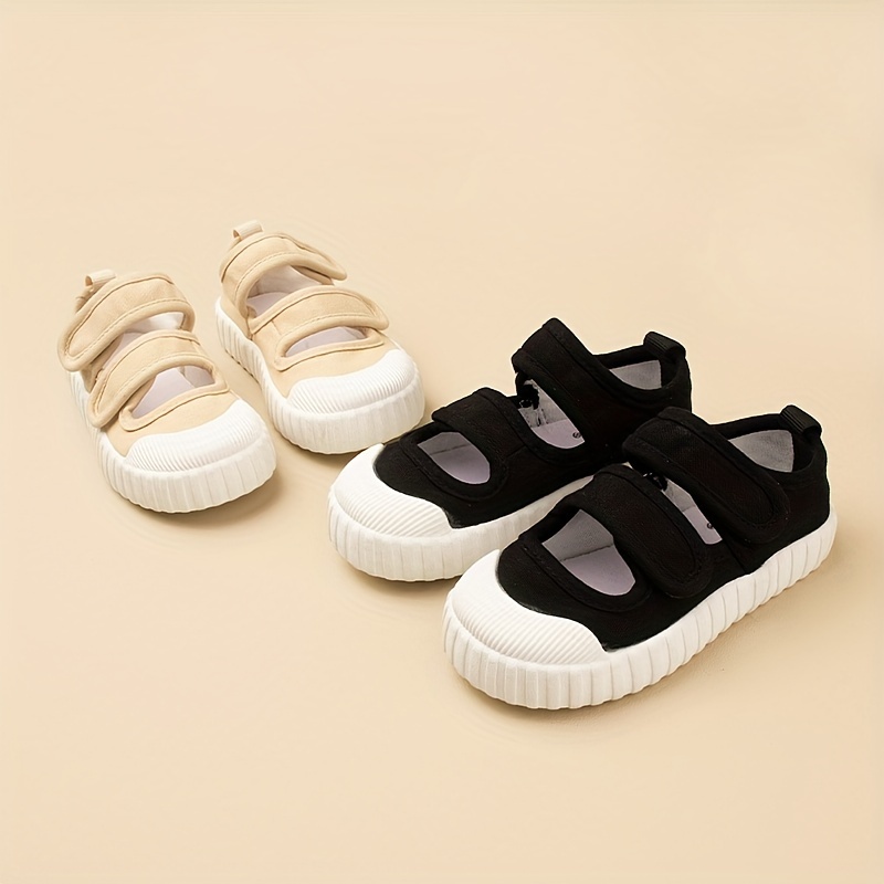 boys breathable canvas sandals casual low top non slip summer shoes with closure details 1