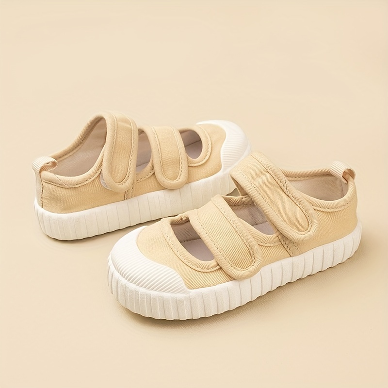 boys breathable canvas sandals casual low top non slip summer shoes with closure details 2