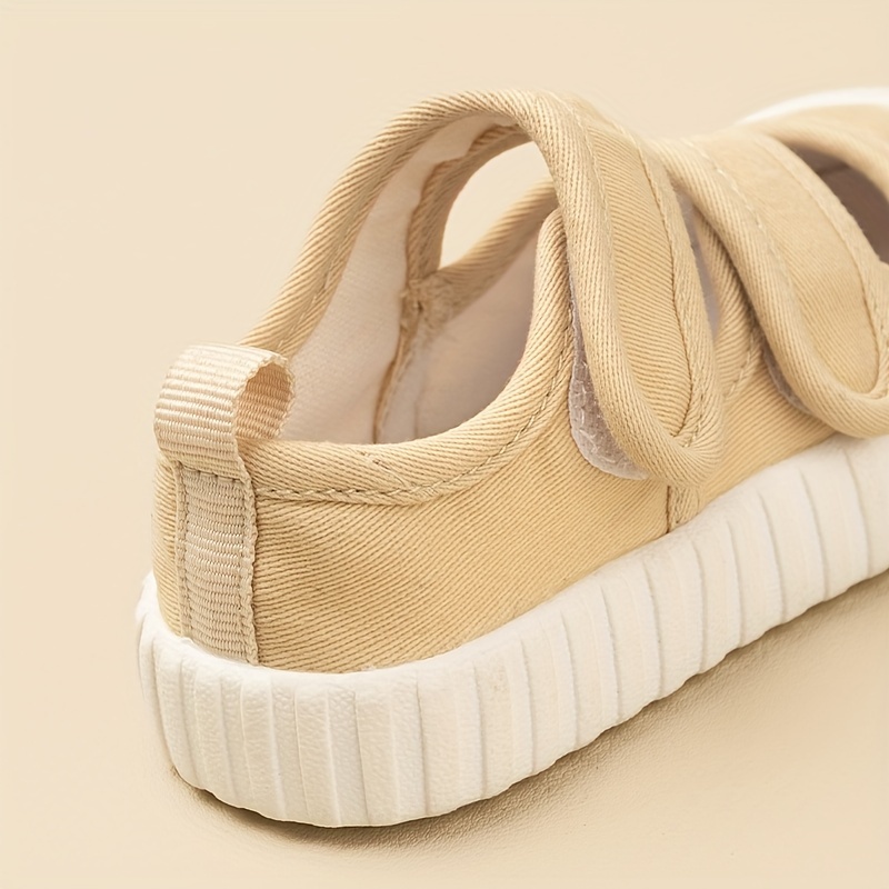 boys breathable canvas sandals casual low top non slip summer shoes with closure details 8