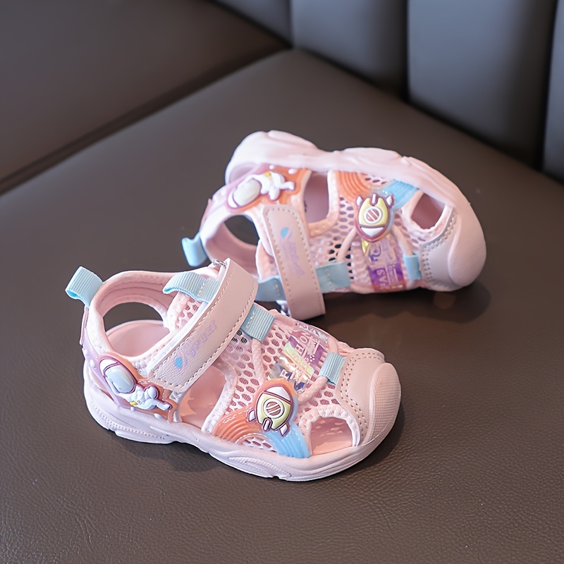 casual cartoon sandals for boys breathable lightweight non slip sandals for summer details 4