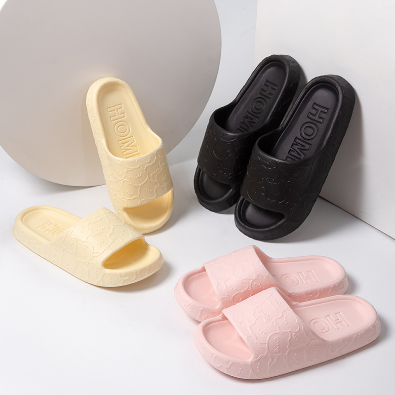 color slippers for boys and girls non slip lightweight open toe slippers for indoor shower pool details 3