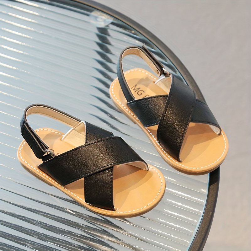 boys girls sandals soft flat open toe for toddler kids children spring and summer details 1