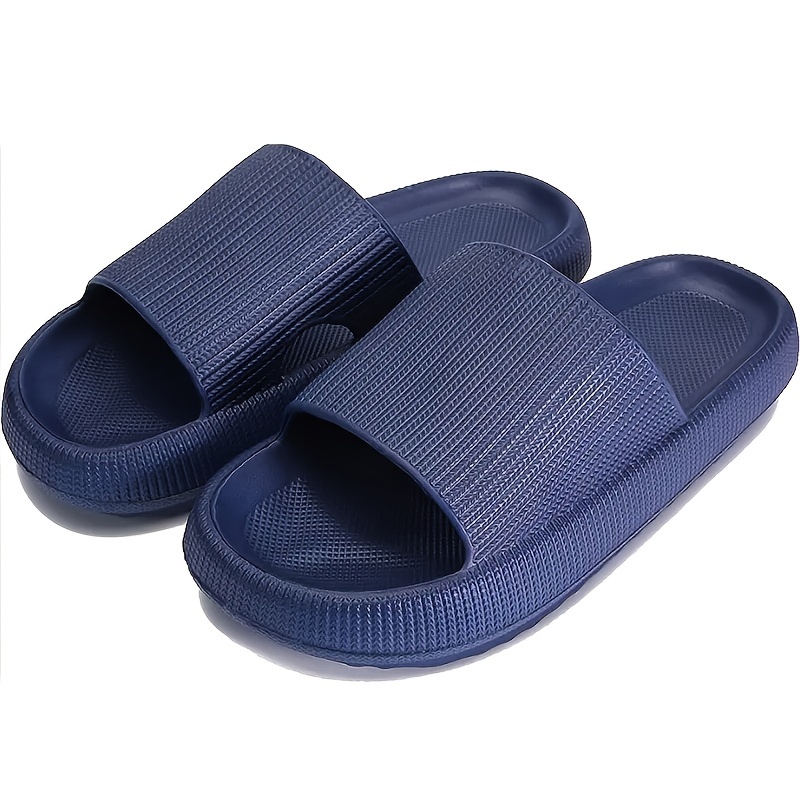 kids soft non slip slippers solid slides for indoor and outdoor details 1