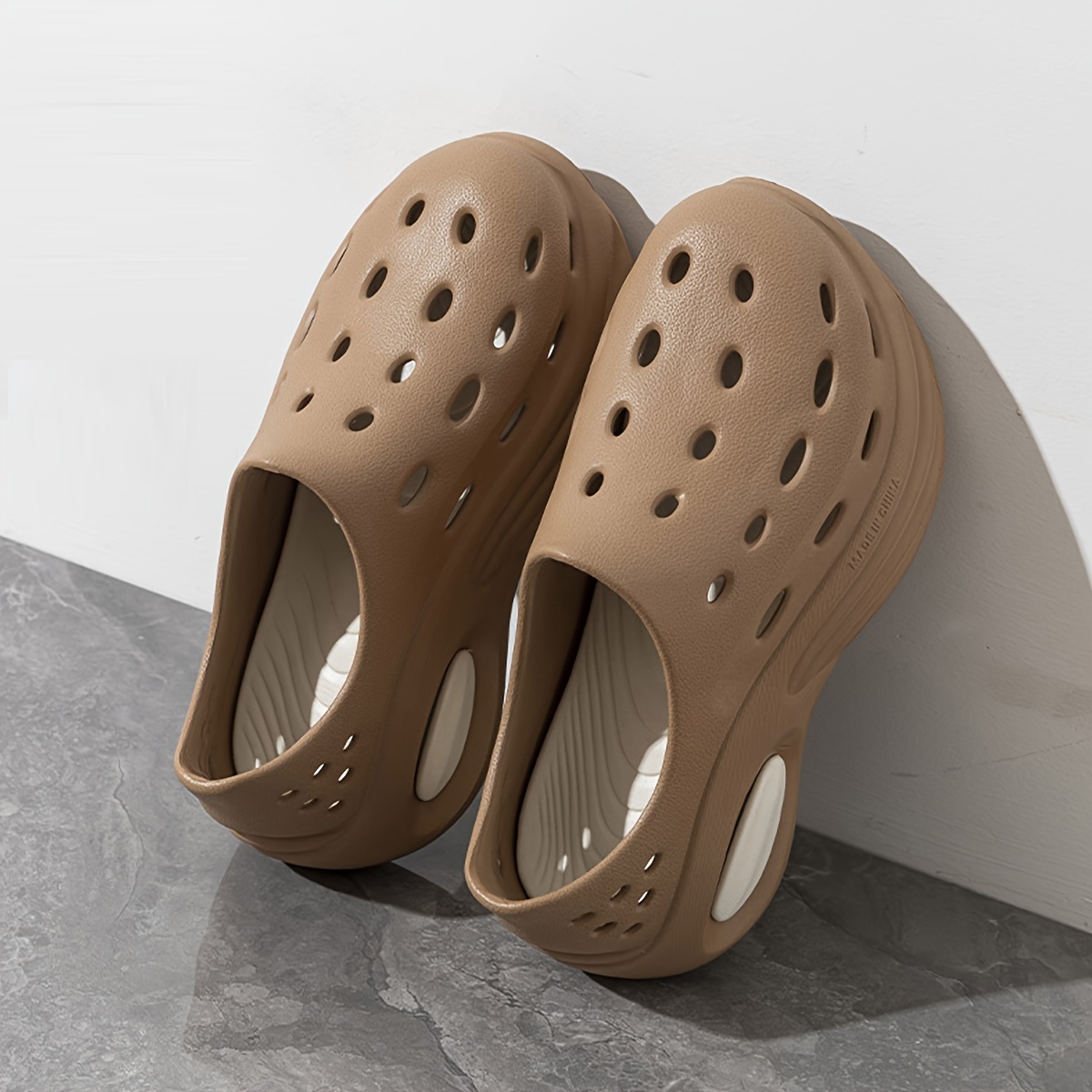 trendy comfortable slip on sandals for boys breathable lightweight non slip sandals for indoor outdoor beach details 4