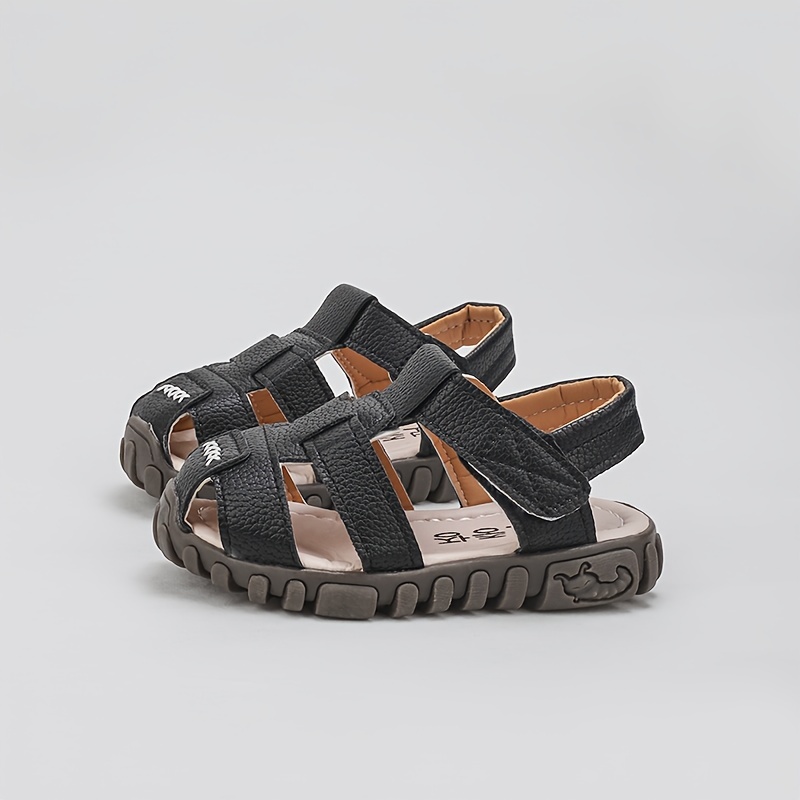 casual breathable sandals for boys lightweight comfortable anti slip sandals for indoor outdoor beach summer details 2