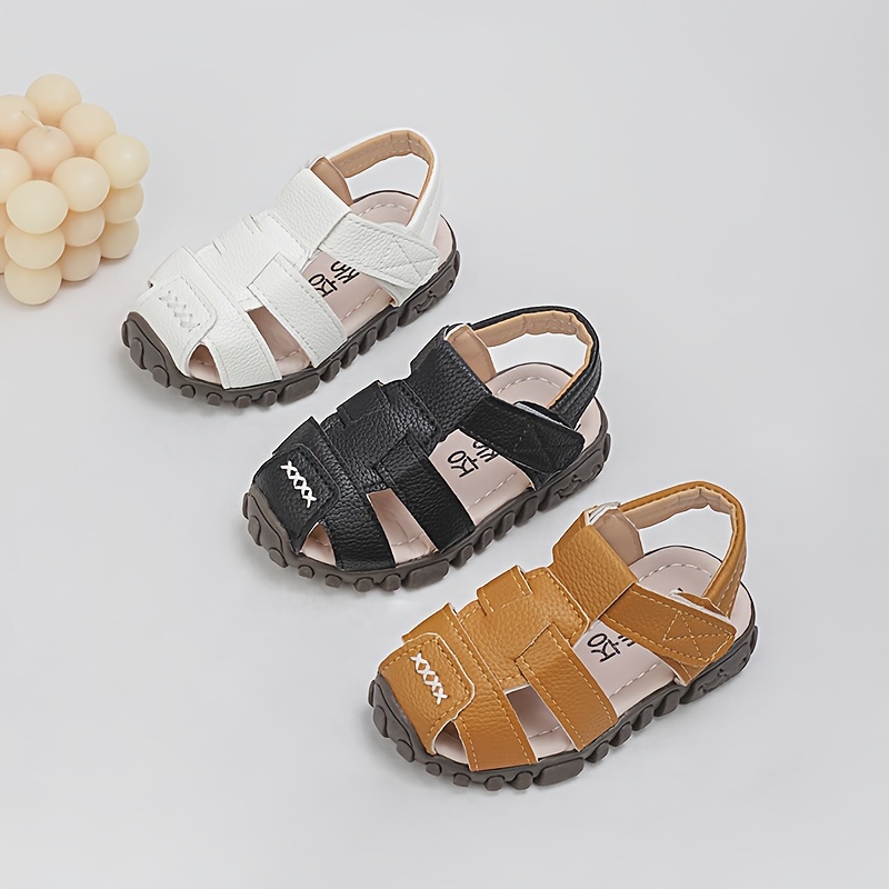 casual breathable sandals for boys lightweight comfortable anti slip sandals for indoor outdoor beach summer details 3