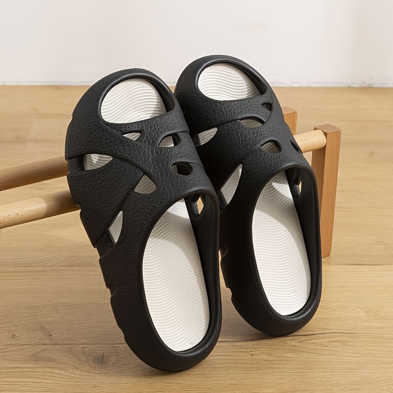 trendy comfortable open toe slippers for boys breathable non slip soft sole slippers for indoor outdoor beach details 2