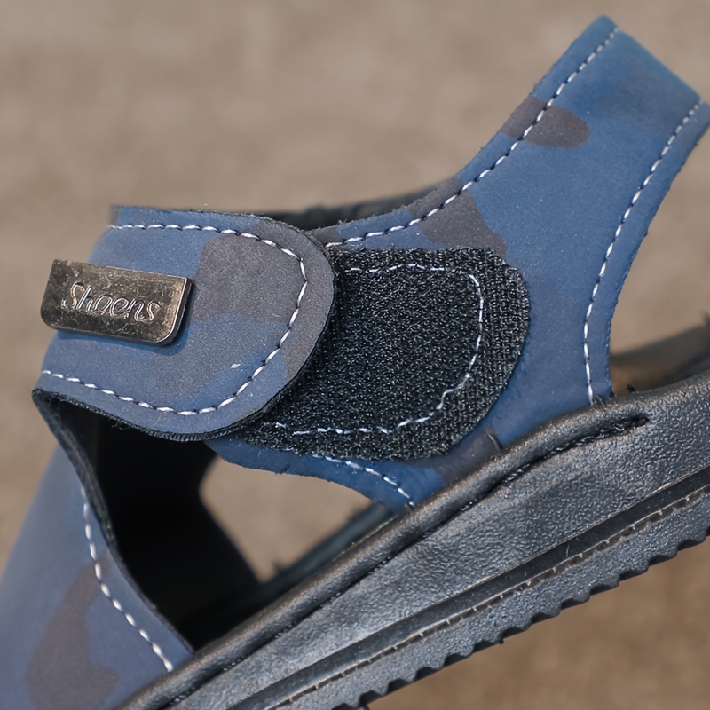 trendy comfortable open toe sandals for boys breathable lightweight sandals for indoor outdoor beach details 7
