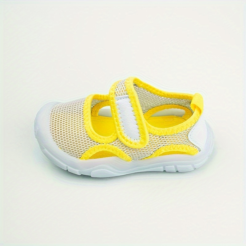 strap kids mesh sneakers low top breathable and details 9