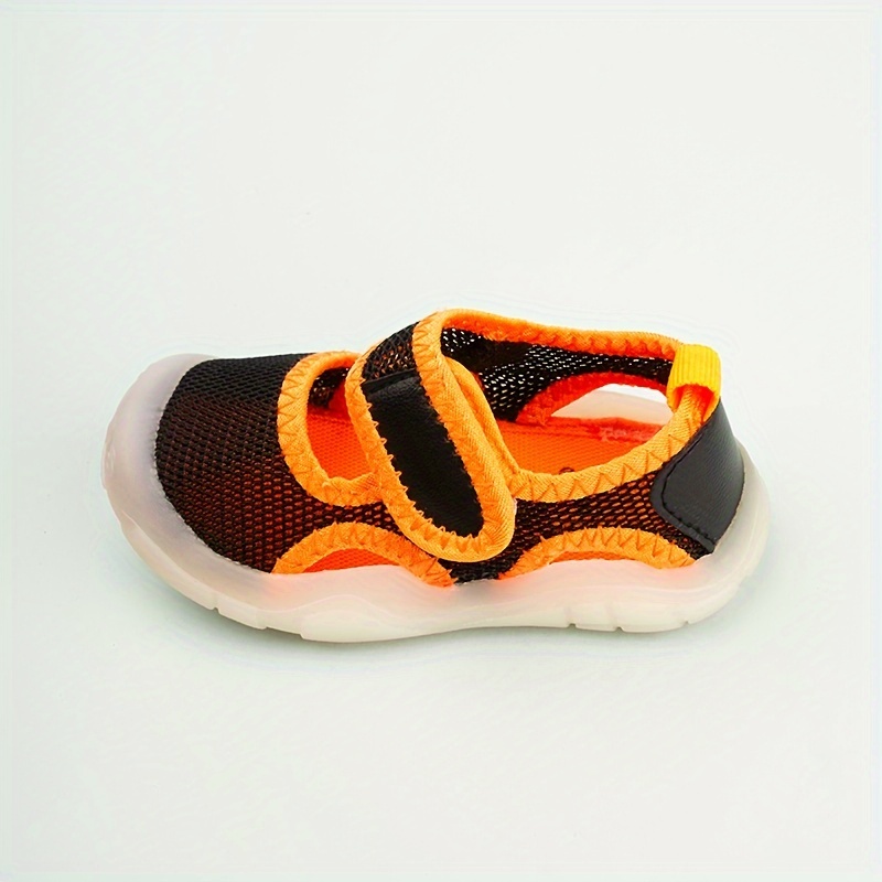 strap kids mesh sneakers low top breathable and details 10